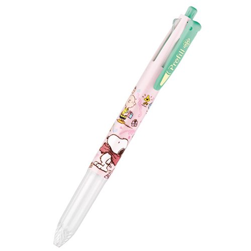 限定】 ゼブラ プレフィール×スヌーピー 4色ホルダー フェステバル